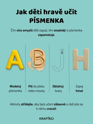 Jak trénovat písmena, aby to dítě opravdu bavilo? Pro děti je začátek školní docházky velký krok. Ještě nedávno si celé...