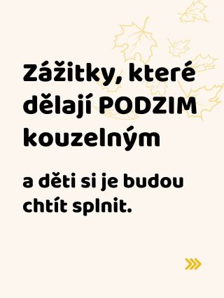 Léto bylo plné slunce, smíchu a zážitků. 🌞 A pak přišel podzim. 🍂 Někdy máme pocit, že s podzimem končí všechna sranda....