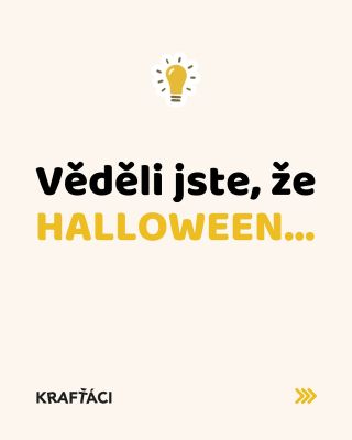 Halloween 🎃 Svátek všech svatých. Ano, ten svátek, který je starší než Amerika sama. Zatímco my dospělí často dáváme...